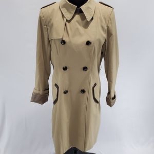 Vince Camuto Tan Trench Coat